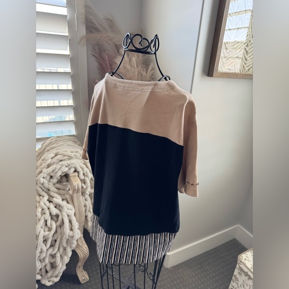 Women’s 100% cotton Bechamel color block top size medium - Picture 5 of 7